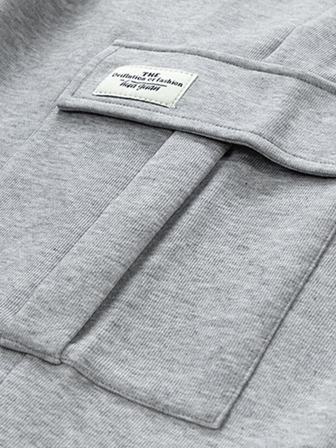 Relax Fit Straight Leg Jersey Cargo Broek