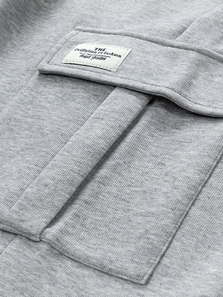 Relax Fit Straight Leg Jersey Cargo Broek