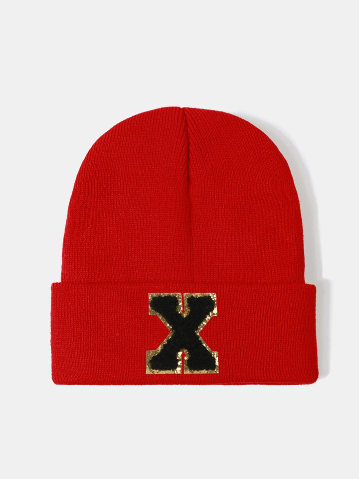 1 stuk Letter A-Z Warme Gebreide Beanie Hoed