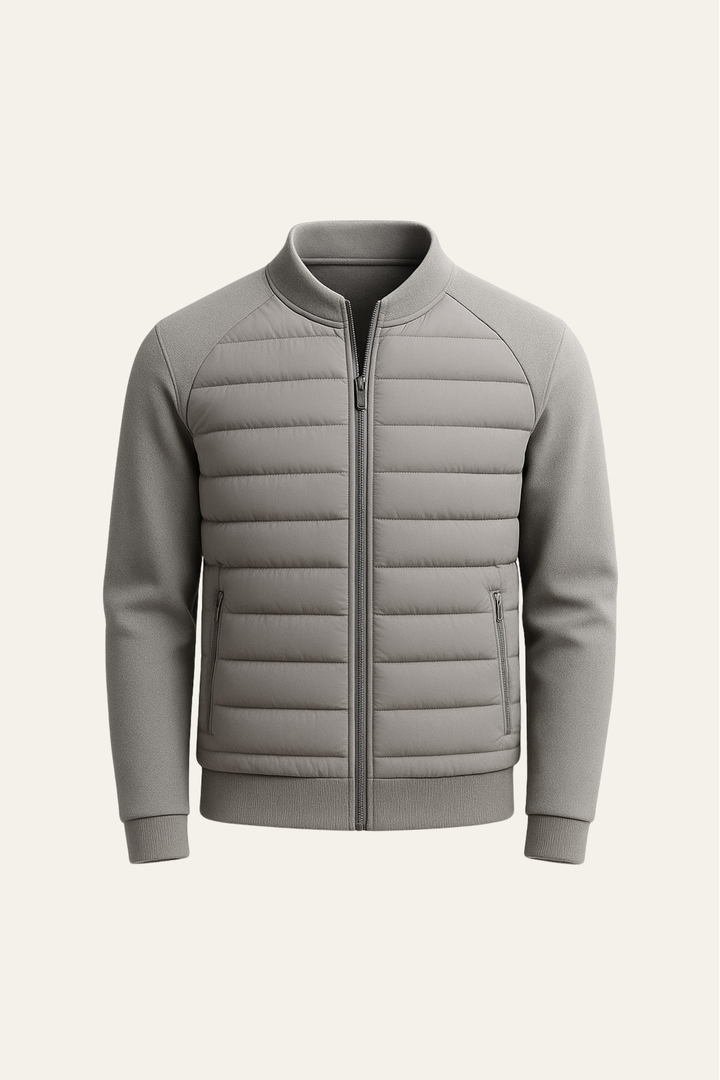 Bellori Wool Padded Jacket Grey