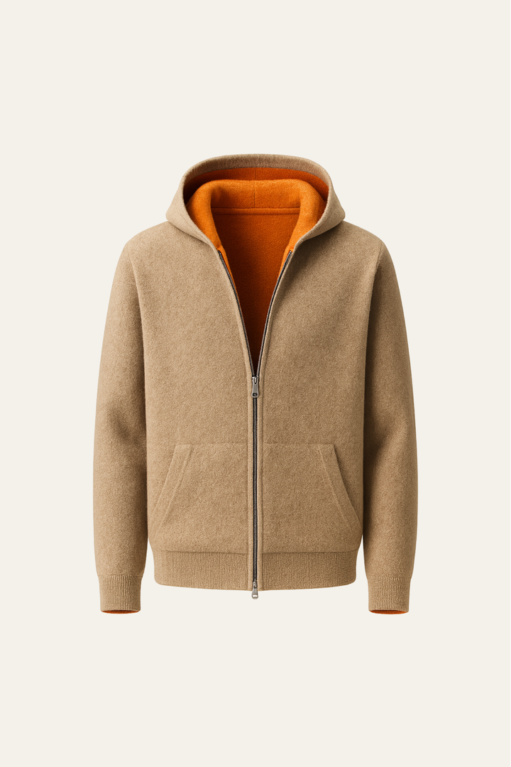 Novaro Hooded Zip Knit