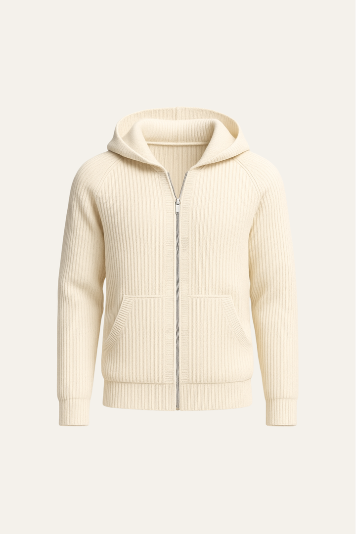 Sorrento Hooded Knit Ivory