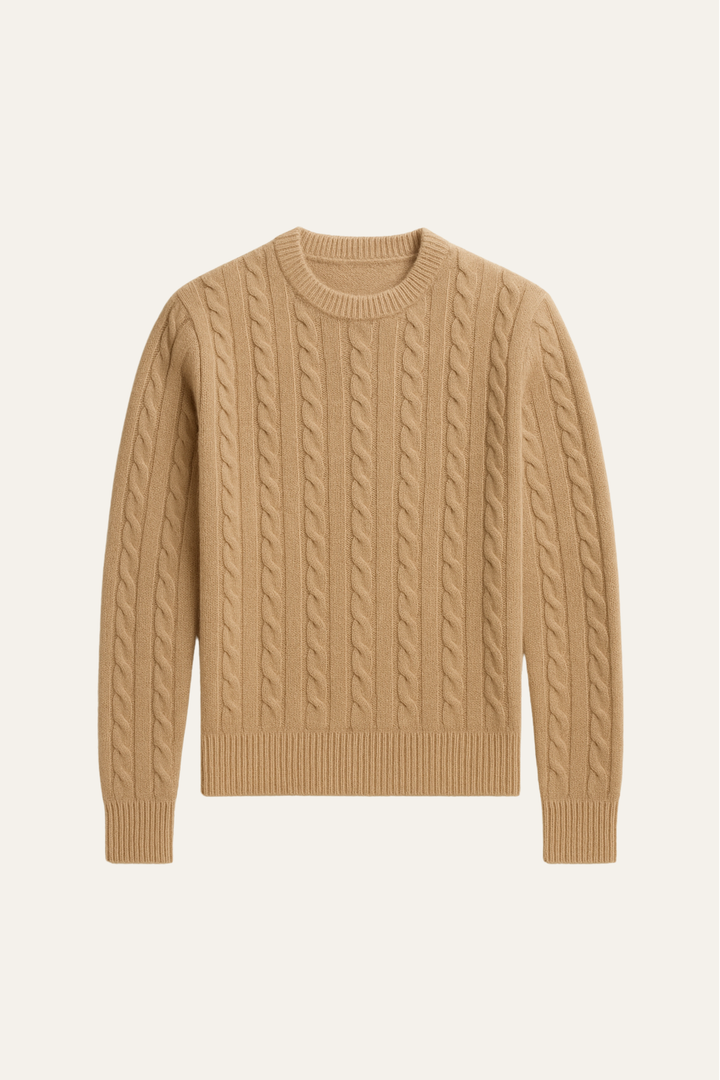 Soreno Cashmere Knit Camel