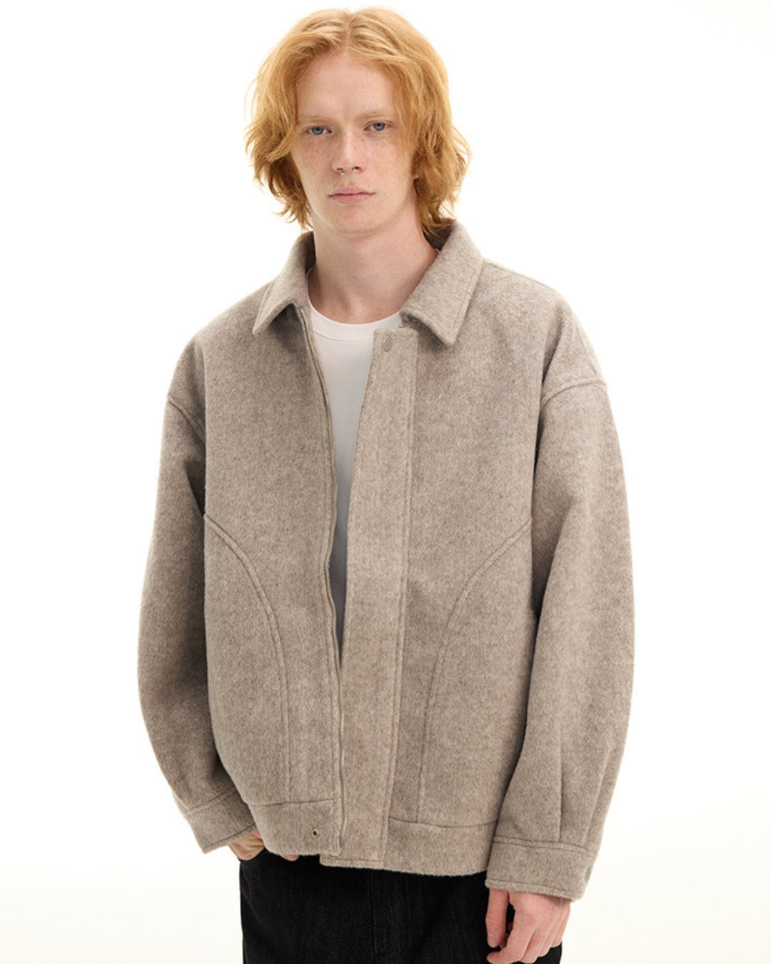 Elowen l Textured Wool Jacket