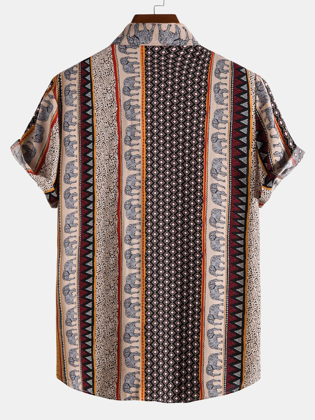 Olifant Geometrische Print Shirt