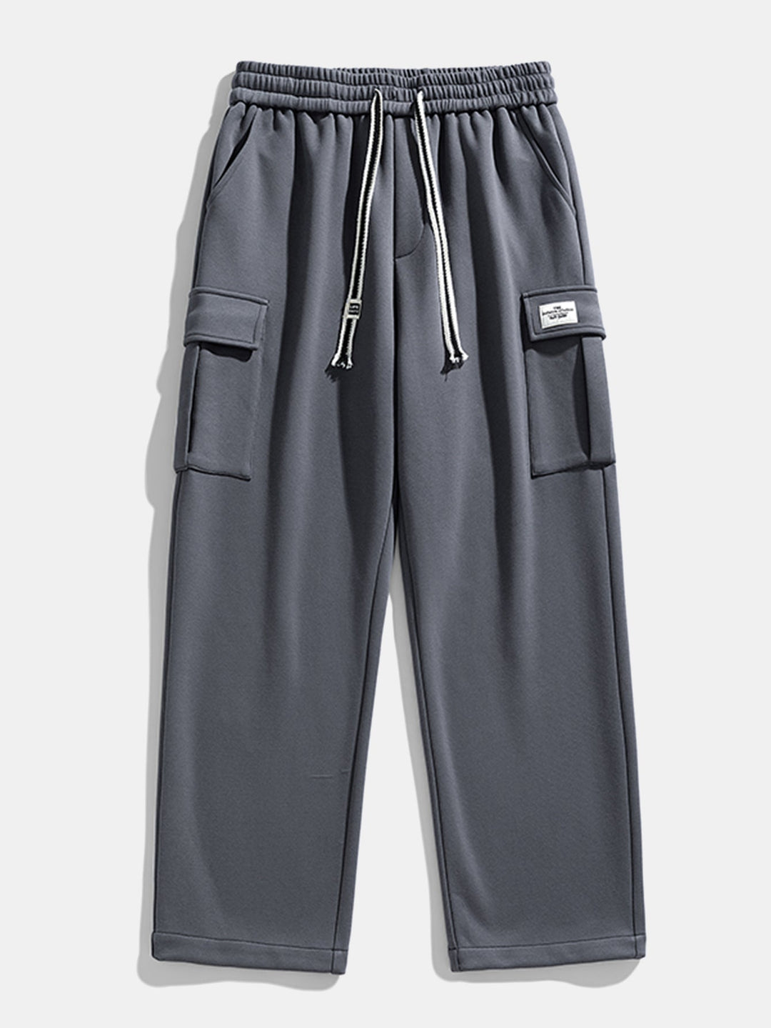 Relax Fit Straight Leg Jersey Cargo Broek