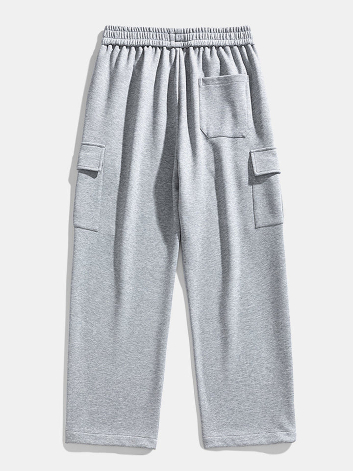 Relax Fit Straight Leg Jersey Cargo Broek