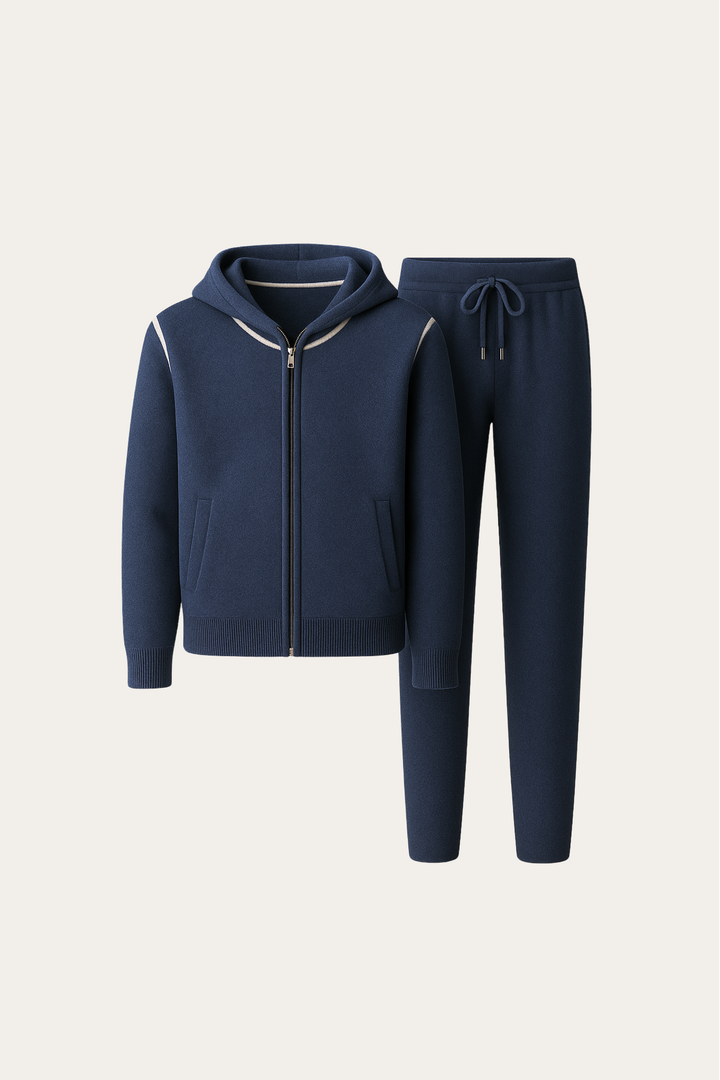 Leonis Cashmere Set Navy