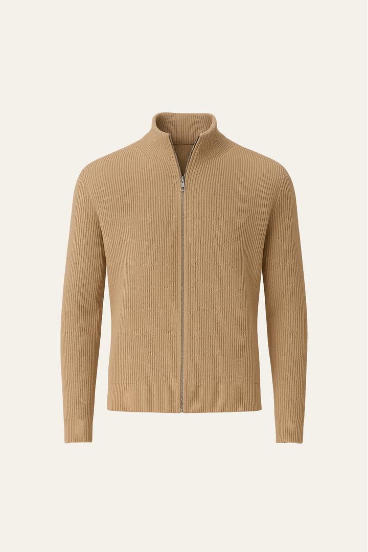 Roma Cashmere Cardigan Khaki
