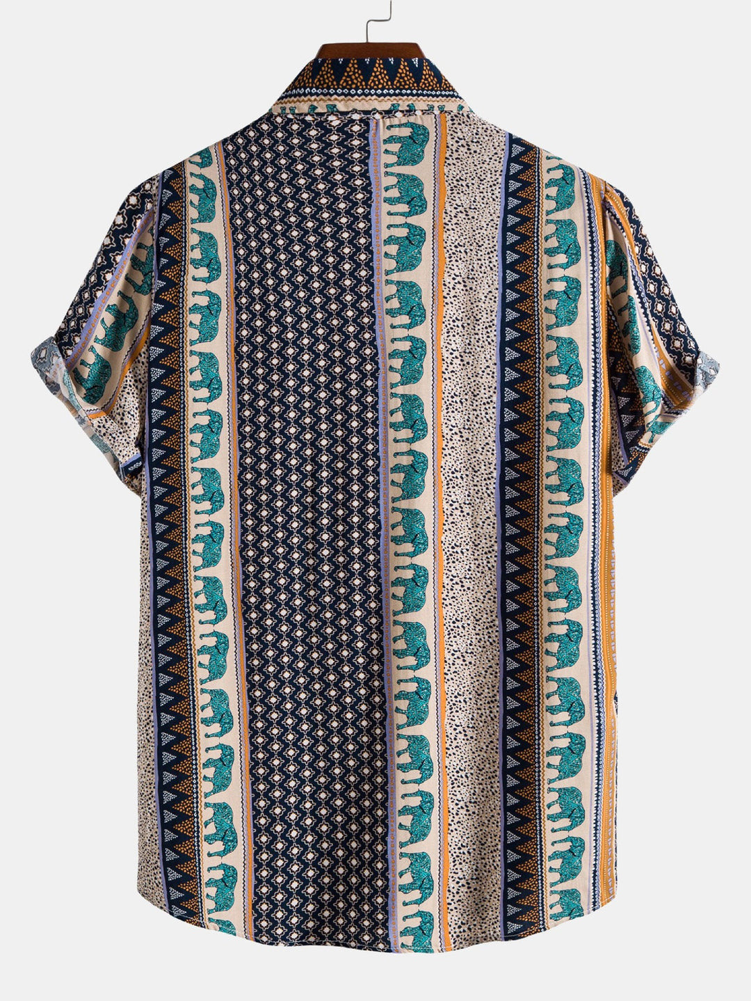 Olifant Geometrische Print Shirt