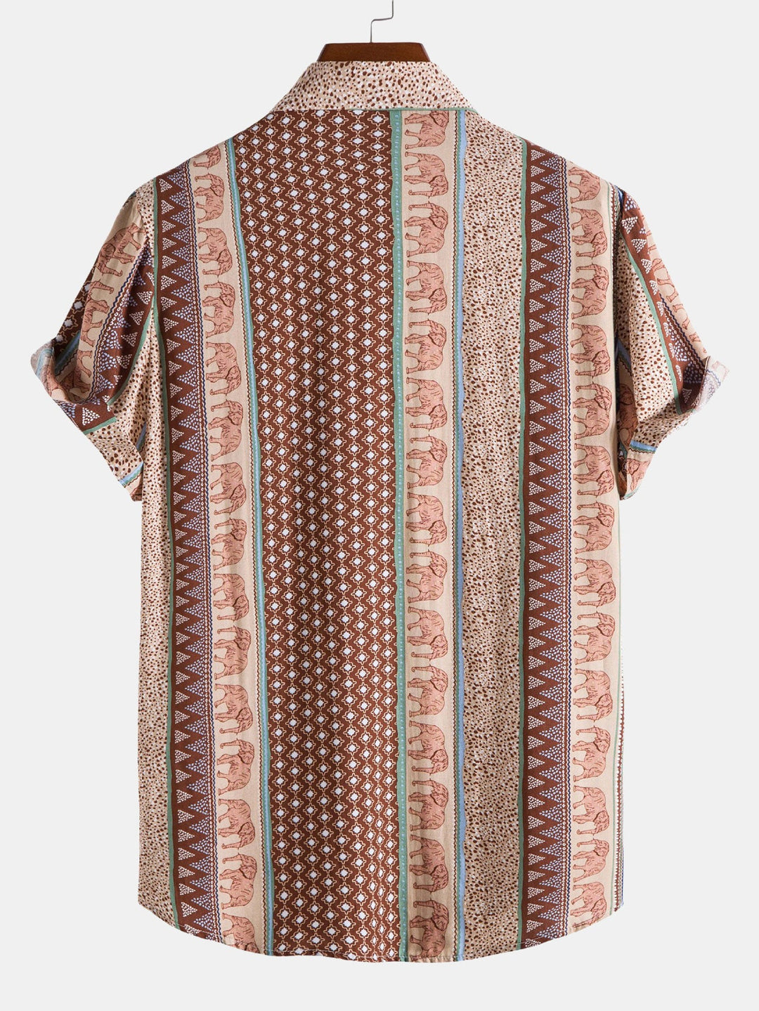 Olifant Geometrische Print Shirt