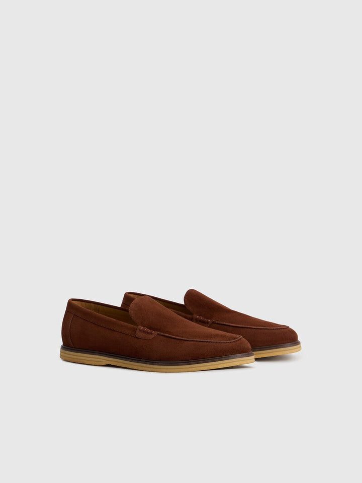 Bordeaux Suede loafers