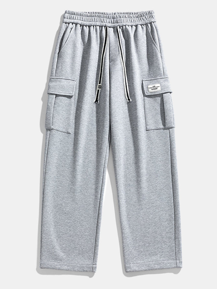 Relax Fit Straight Leg Jersey Cargo Broek