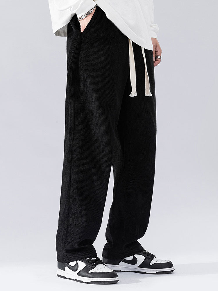 Rechtafstaande Corduroy Broek