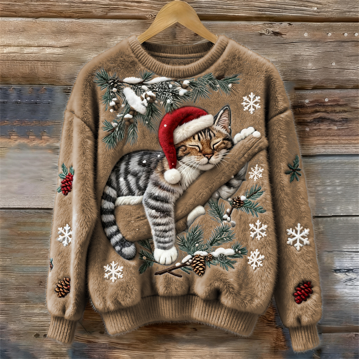 Christmas Cat Sweater