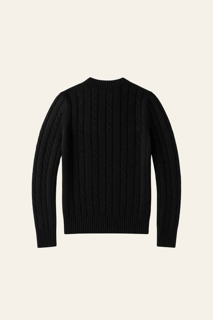 Soreno Cashmere Knit Black