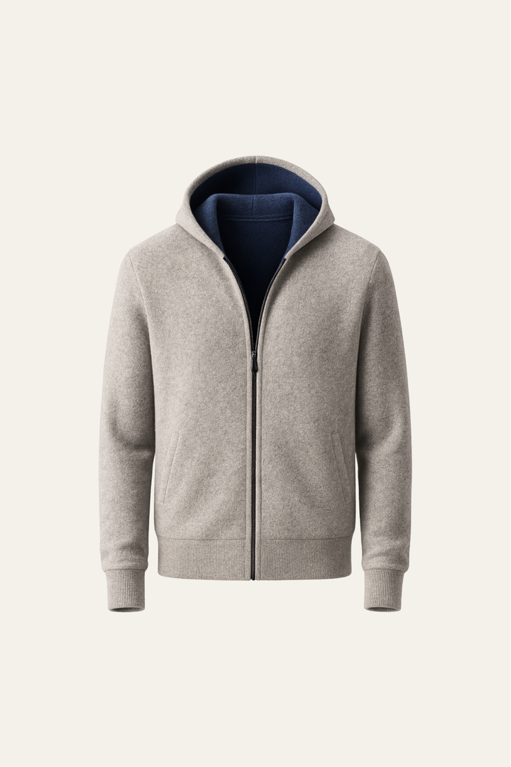 Novaro Hooded Zip Knit