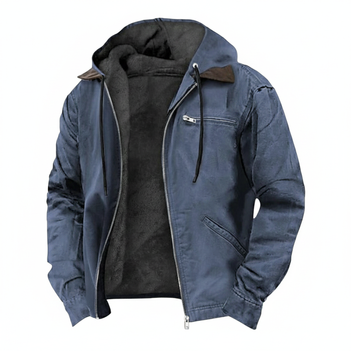 Nate | Zipper Hooded Jacket l Waterproof & Windproof