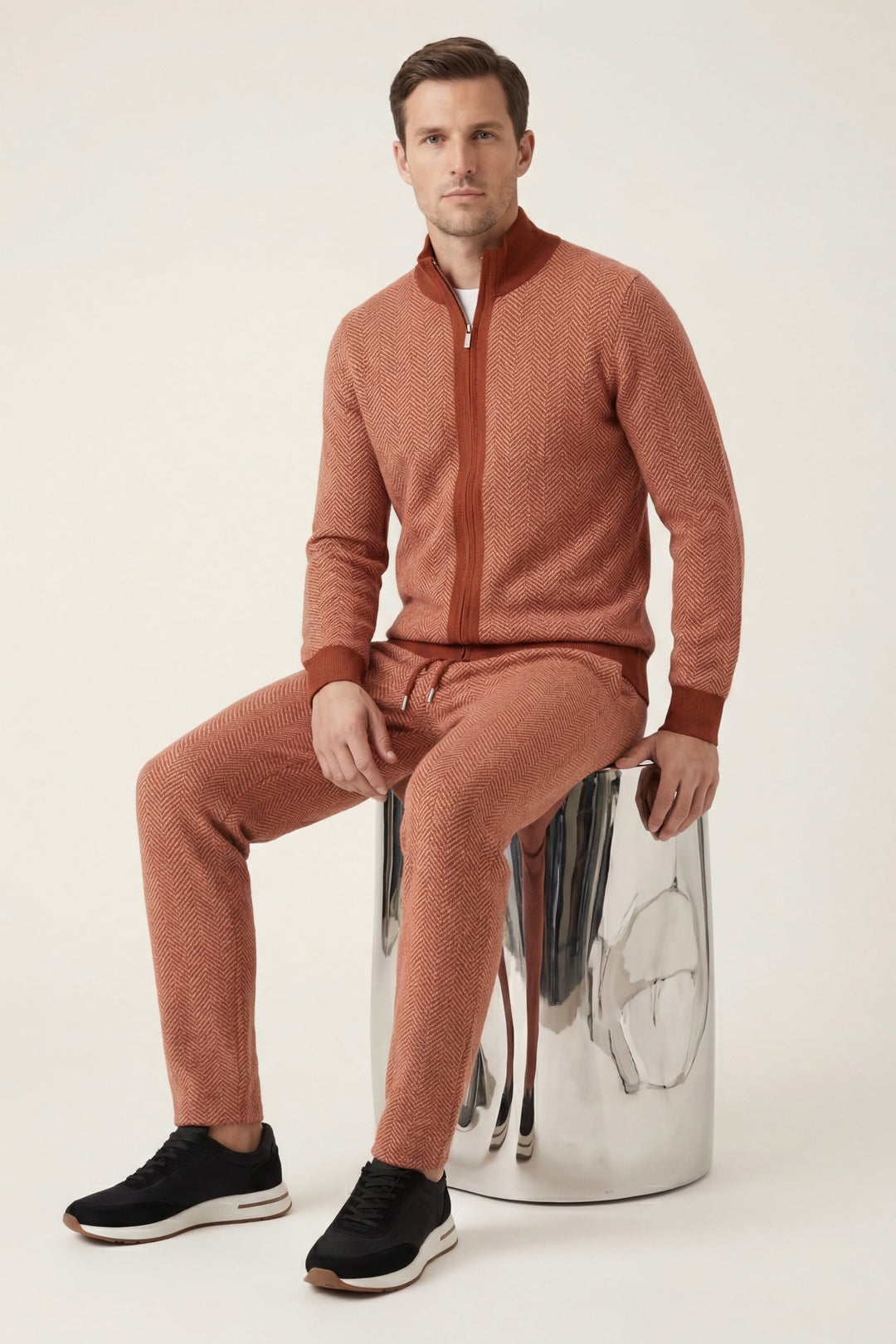 Neroli Zip Set Orange