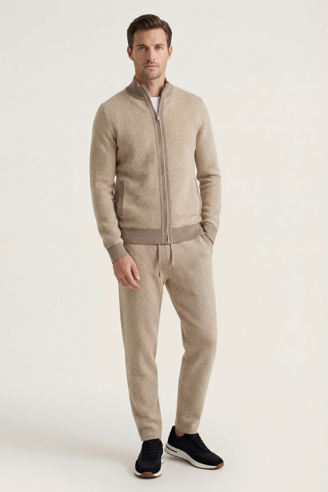 Neroli Zip Set Camel