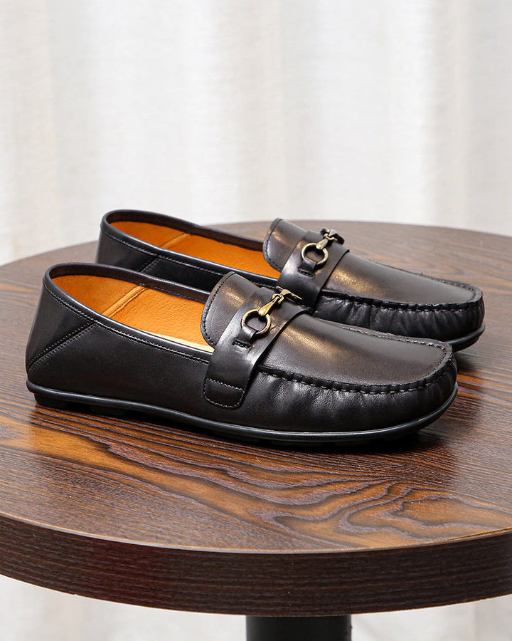 The Bit Loafers – Black Calfskin