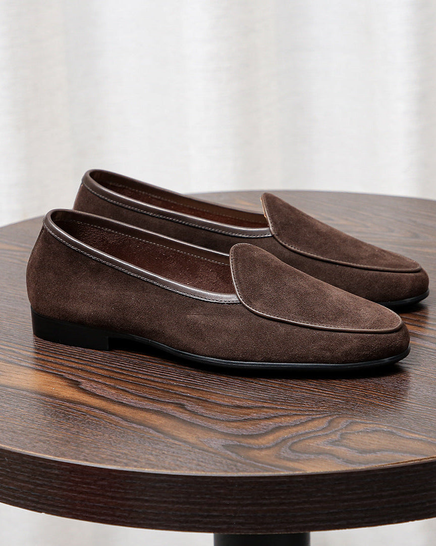 The Softey Suede Penny Loafers