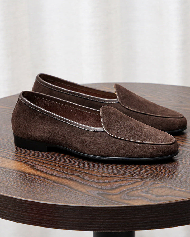 The Softey Suede Penny Loafers