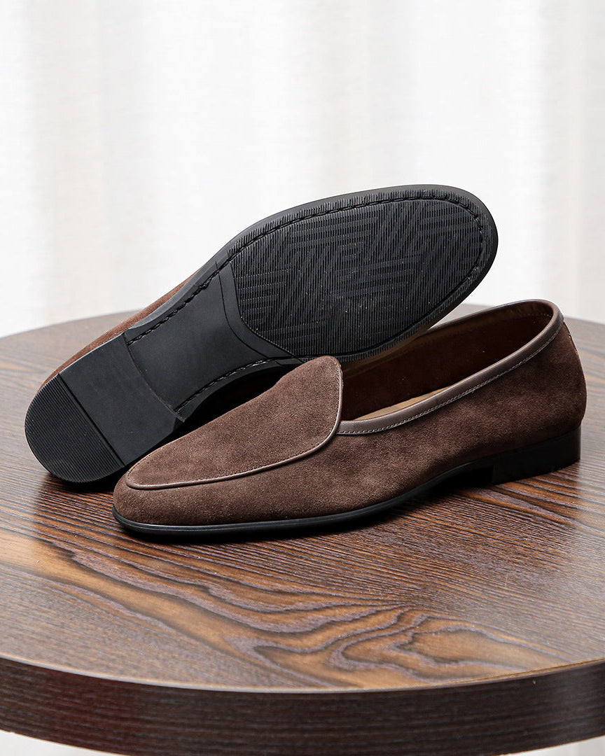 The Softey Suede Penny Loafers