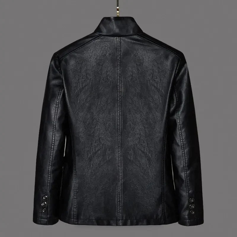 Laurent l Sutton Leather Jacket