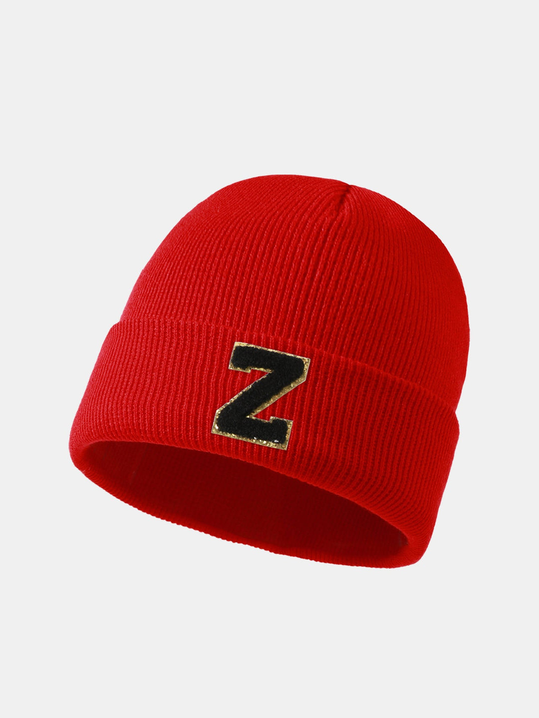 1 stuk Letter A-Z Warme Gebreide Beanie Hoed