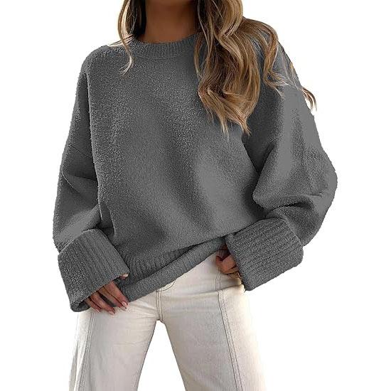 STELLA™ - Long Sleeve Crewneck Pullover Sweater for Everyday Warmth
