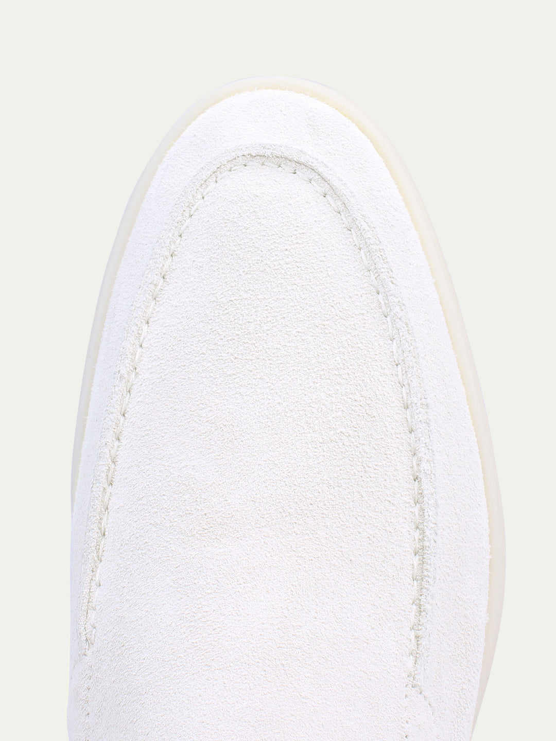 White Sand Suede loafers