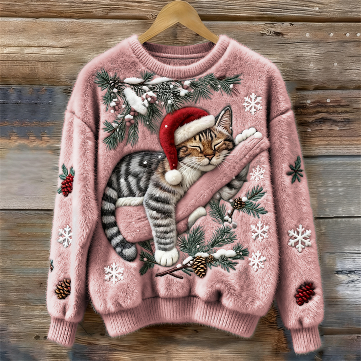 Christmas Cat Sweater