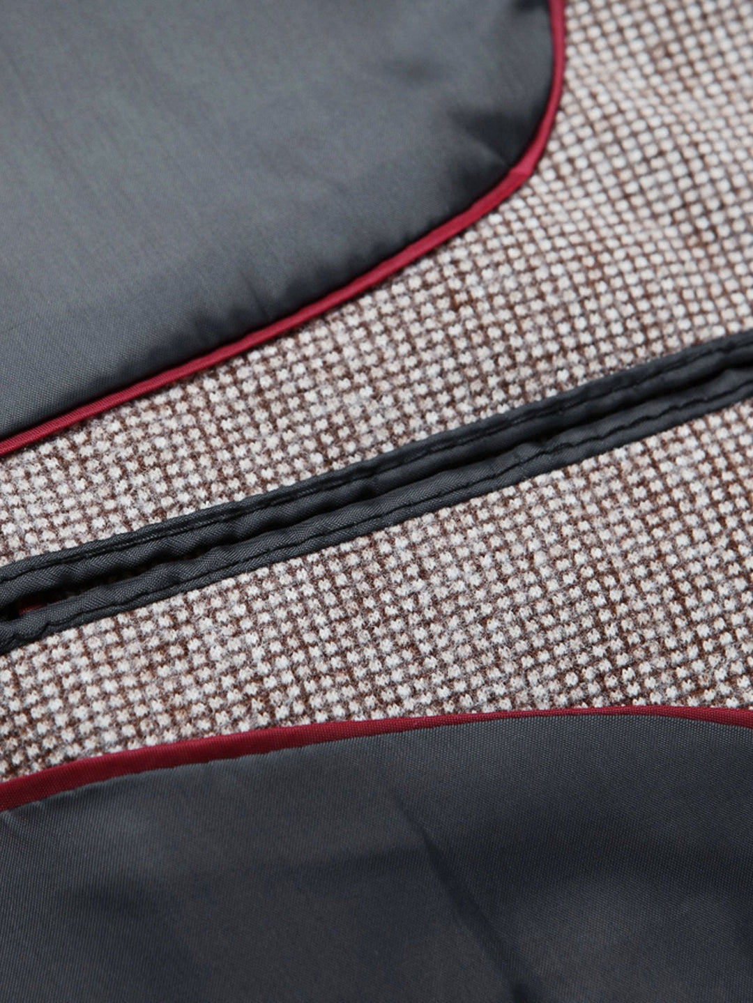 Wol Look Fijn Ruit Blazer