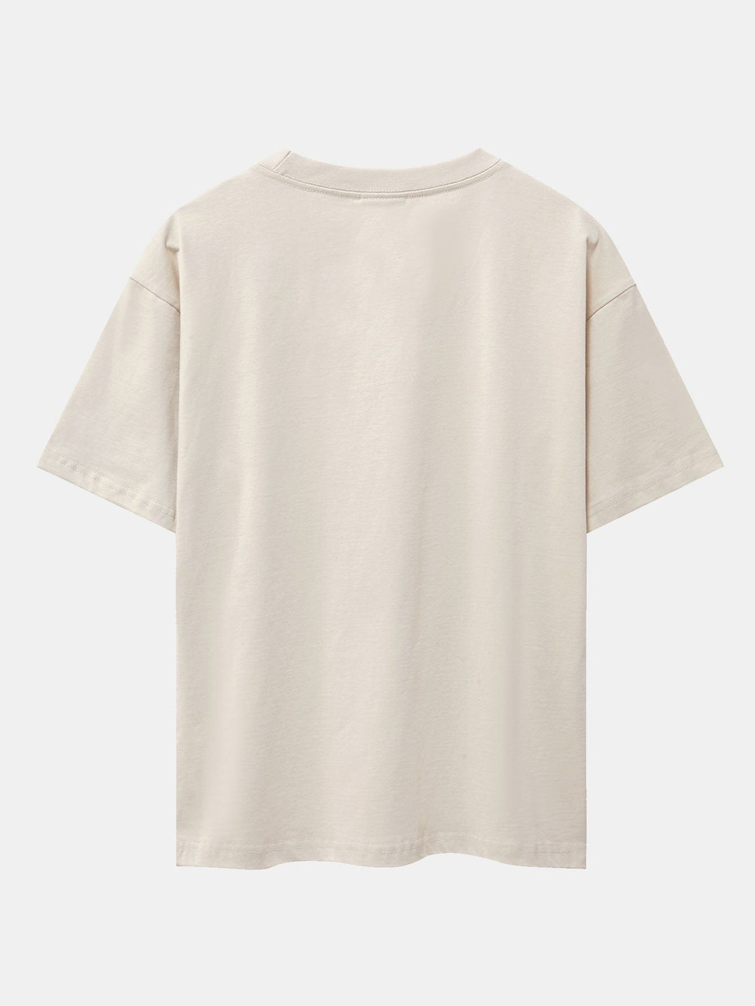 Creëer Adam Print Heavy Weight Oversize T-Shirt