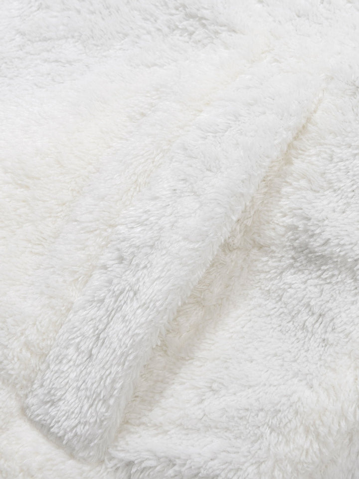 Omkeerbare Teddy Fleece Corduroy Jas