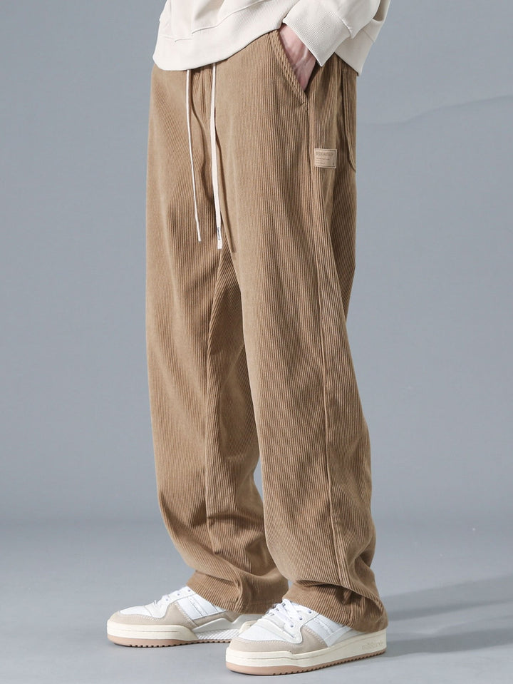 Rechtafstaande Corduroy Broek