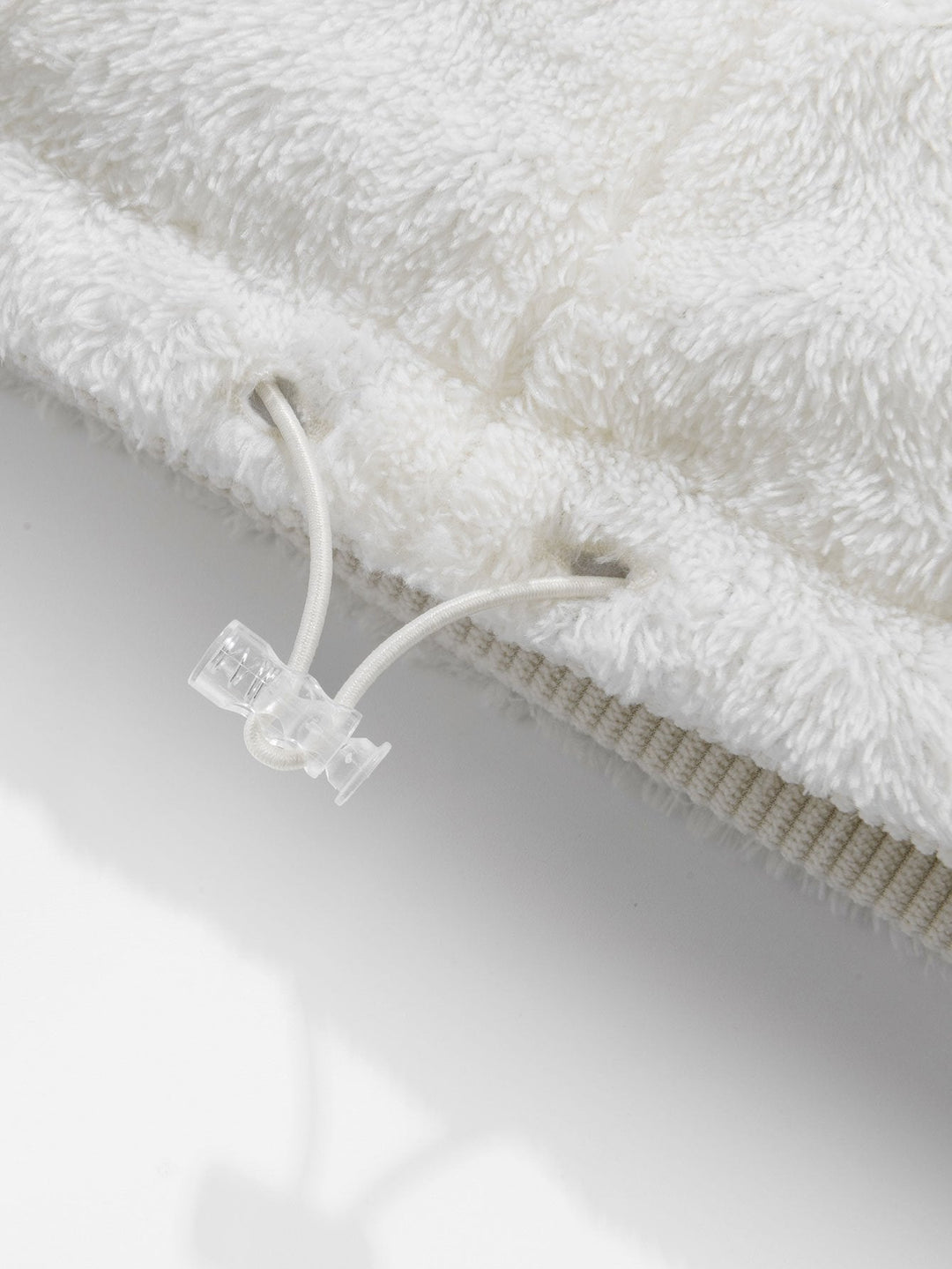 Omkeerbare Teddy Fleece Corduroy Jas