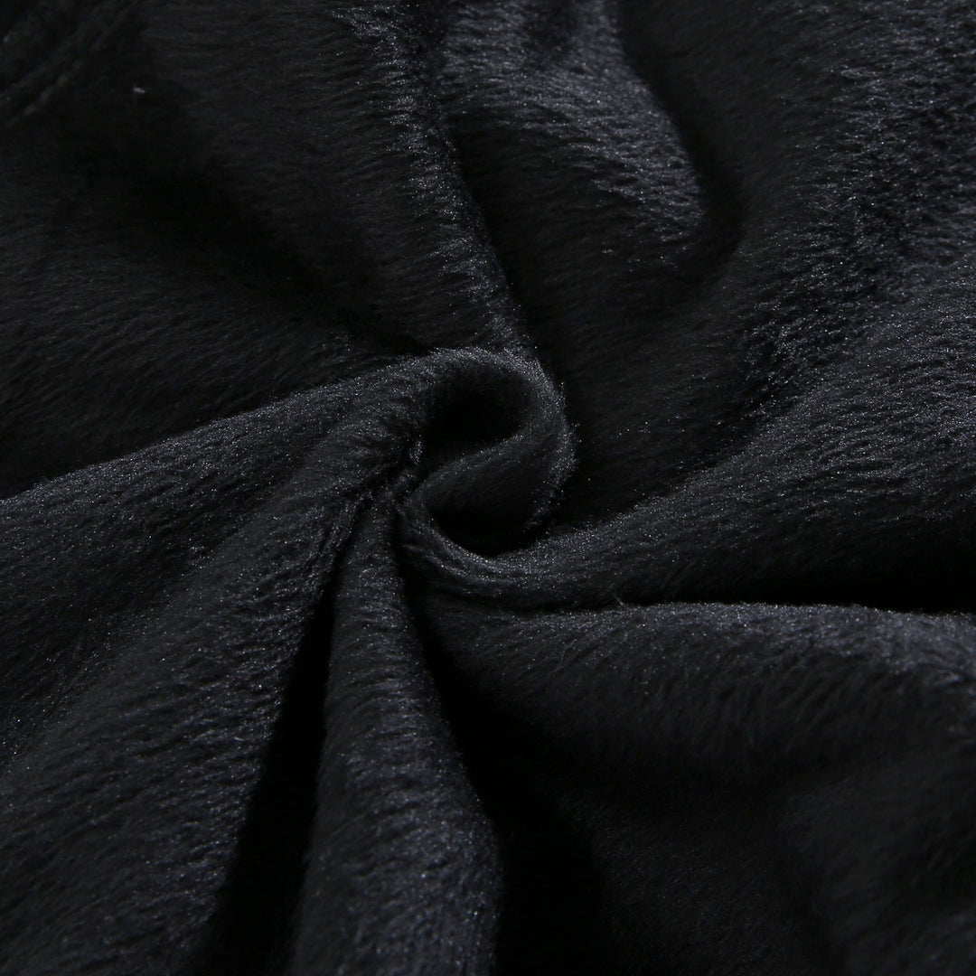 Polar Fleece Lined Straight Corduroy Pants