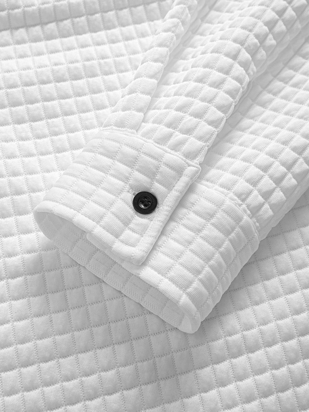 Waffle Knopshirt