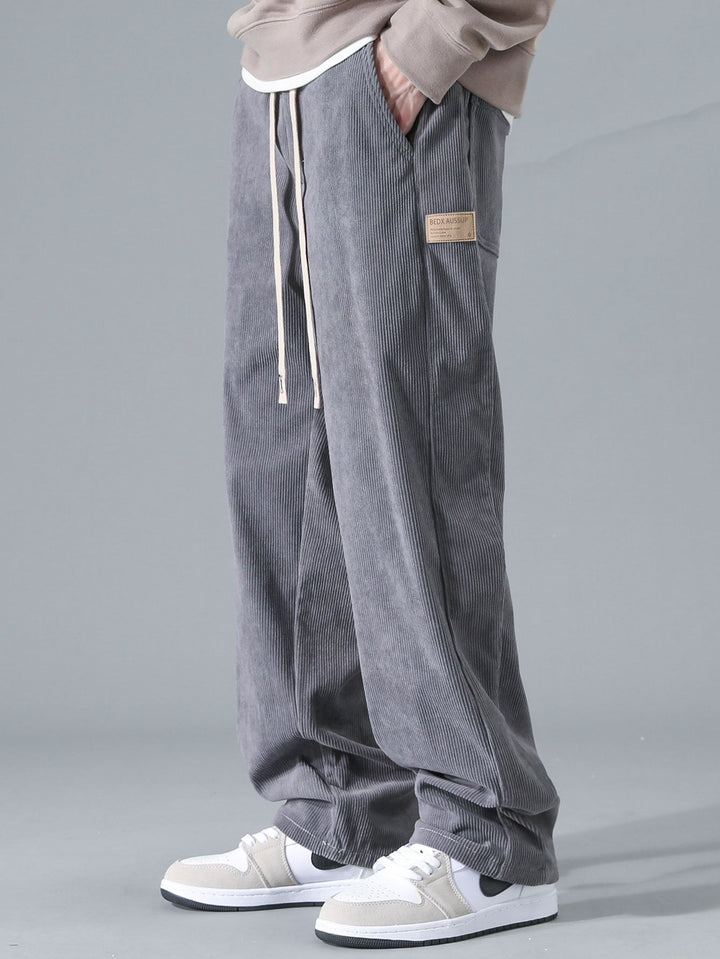 Rechtafstaande Corduroy Broek