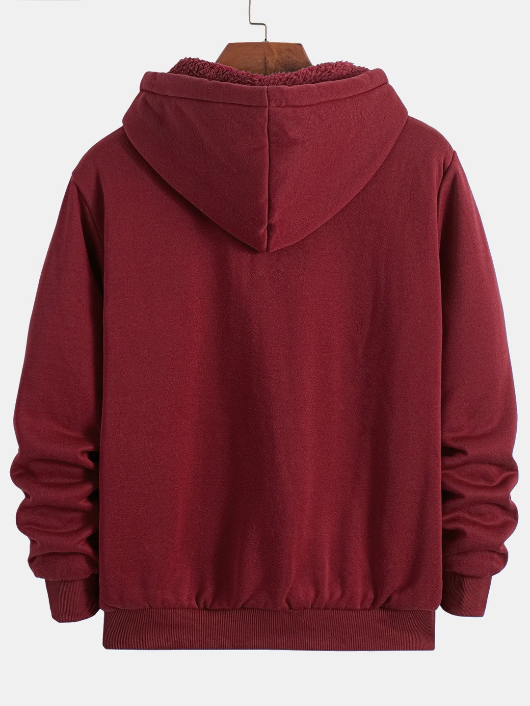 Teddy Fleece Gevoerde Hoodie