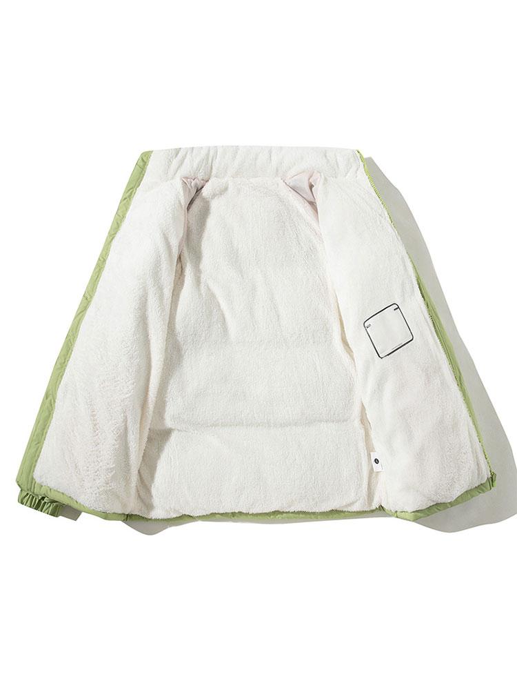 Teddy Voering Puffer Jas