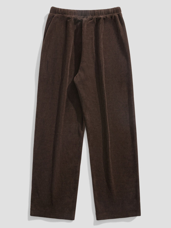 Rechtafstaande Corduroy Broek