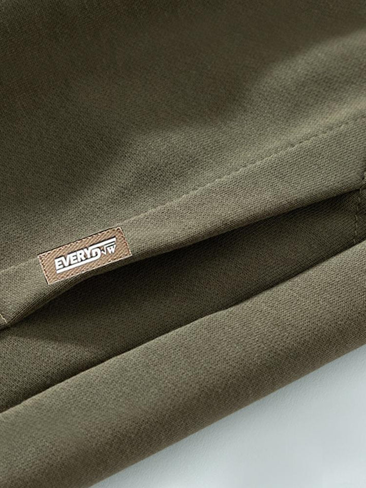 Cotton Jogging Pants with Drawstrings