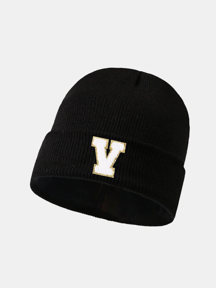 1 stuk Letter A-Z Warme Gebreide Beanie Hoed