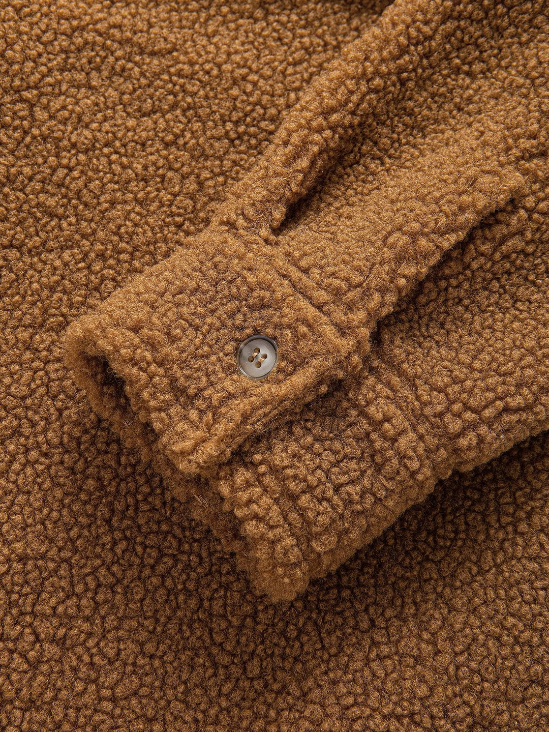 Teddy Fleece Knopshirt