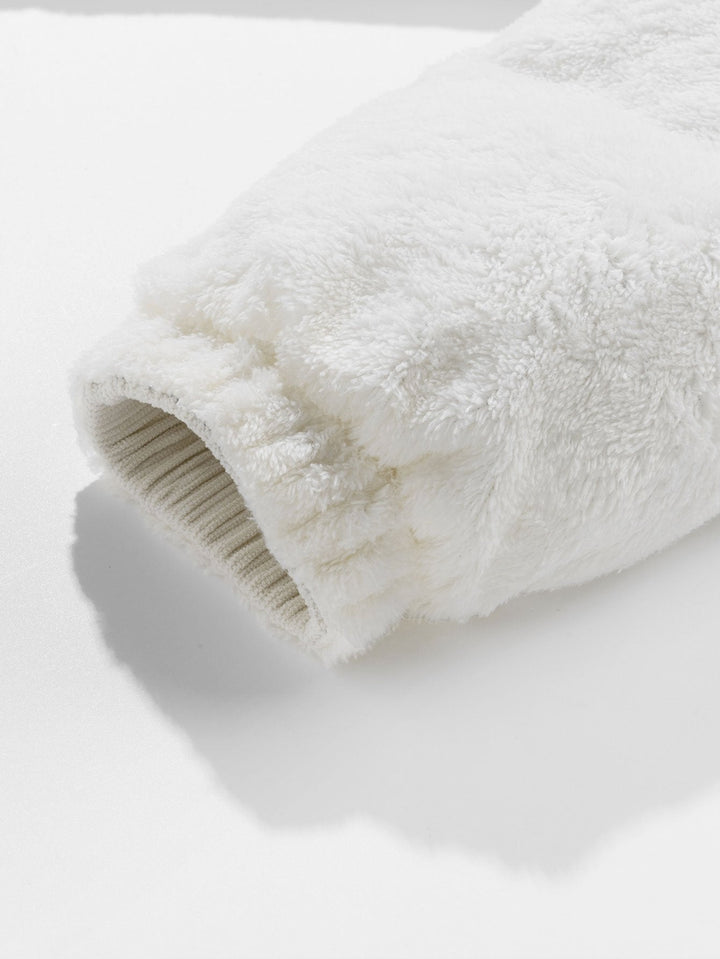 Omkeerbare Teddy Fleece Corduroy Jas