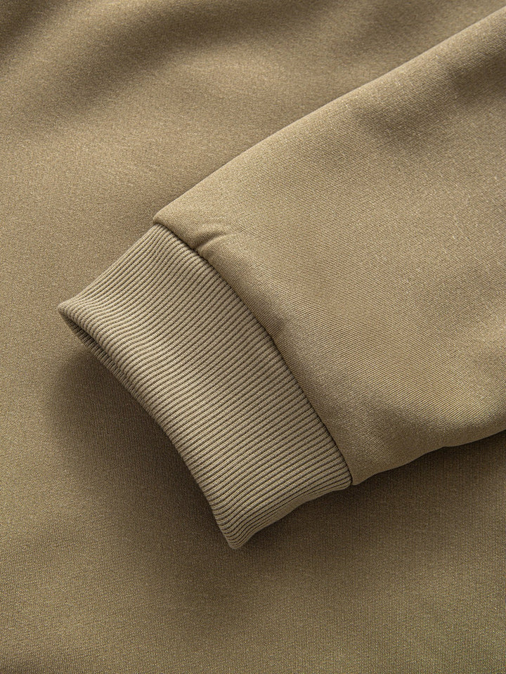 Teddy Lining Zip Up Hoodie