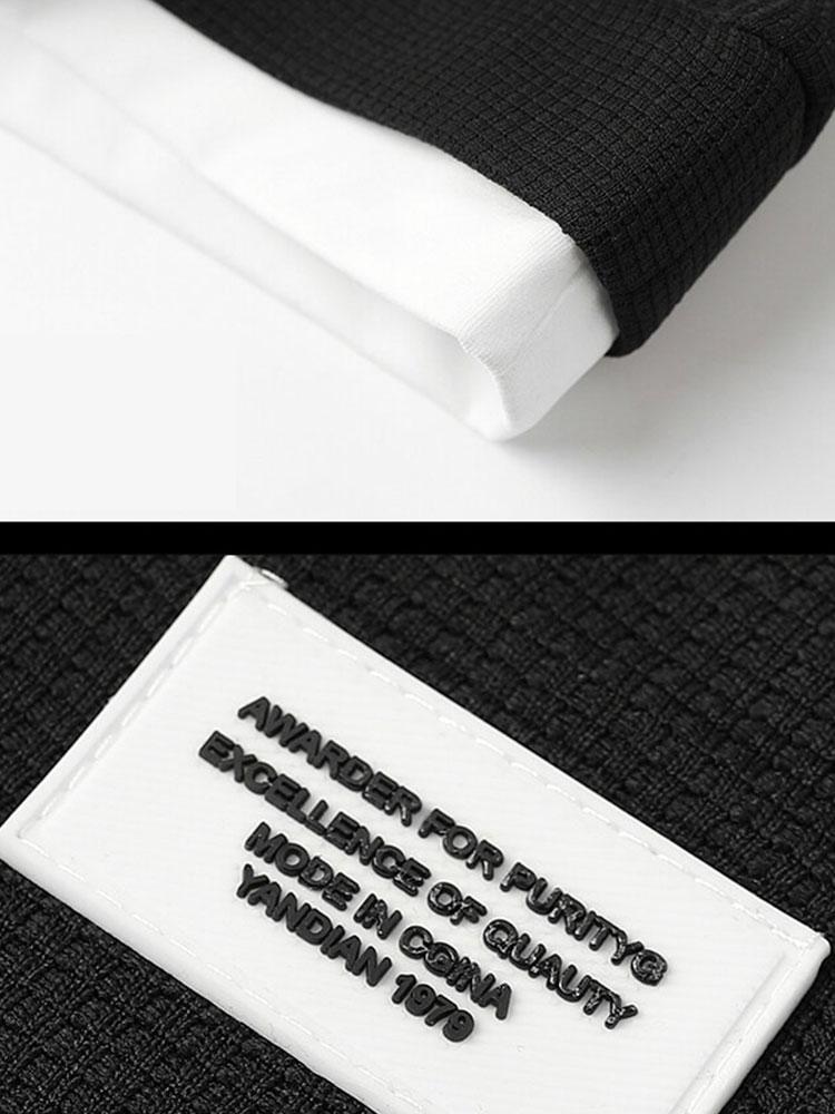 Twee Laags Wafel Sweatshirt